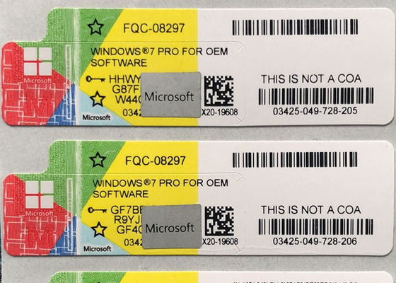 Phần mềm Windows 7 Professional Key / Win 7 Pro Sticker Kích hoạt trực tuyến