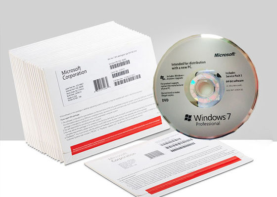 Phiên bản tiếng Anh Hệ điều hành Windows 7 Gói DVD Khóa cấp phép Win 7 Pro