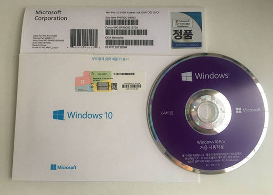 Hệ điều hành Microsoft chính hãng Windows 7 Pro Nhãn dán COA OEM